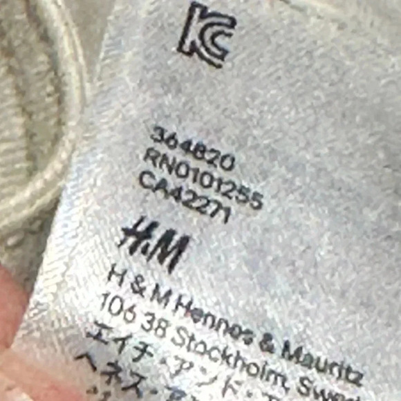 H&M Women's Utility Jacket White Size 14 with Many Pockets - Picture 2 of 5